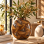 Light en Living Vaas deco Ø26x27 cm MILOS bruin-licht bruin