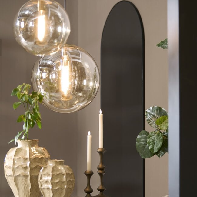 Light en Living Spiegel 80x1,5x180 cm ZENETO smoke  glas+zwart