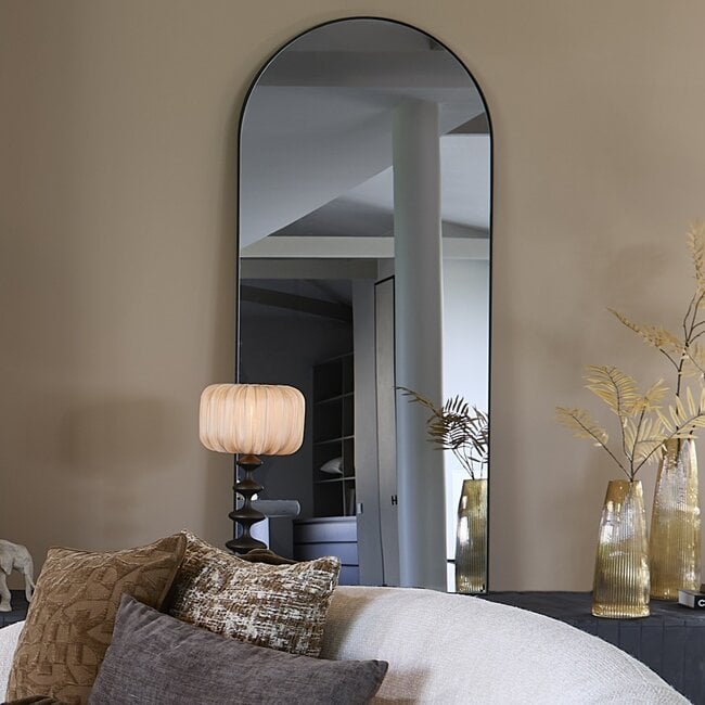 Light en Living Spiegel 80x1,5x180 cm ZENETO smoke  glas+zwart