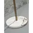 it's about RoMi Vloerlamp ijzer/marmer Toulouse kap Ø40 goud