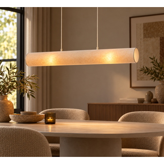 Light en Living Vtwonen hanglamp Paper Tube 2-lichts ø11x90cm