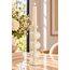 Light en Living Kandelaar Ø10x35 cm CALDAS glans crème