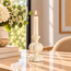 Light en Living Kandelaar Ø10x17 cm CALDAS glans crème