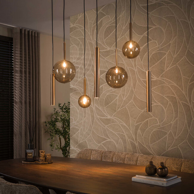 WoonStijl Hanglamp Lustra 4+3-lichts