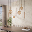 WoonStijl Hanglamp Lustra 4+3-lichts