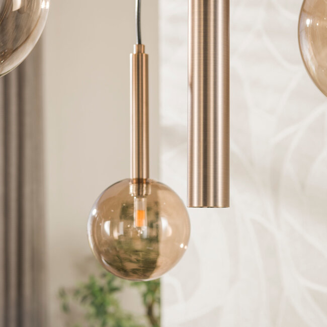 WoonStijl Hanglamp Lustra 4+3-lichts
