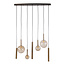 WoonStijl Hanglamp Lustra 4+3-lichts