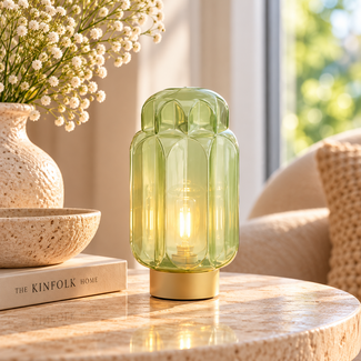 Light en Living Tafellamp LED Thisio groen S