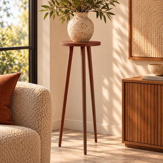 Light en Living Zuil Ø31x80 cm DIMEKA terra-oranje
