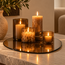Light en Living Plateau 37x35x1 cm VIDU bruin glas