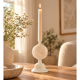 Light en Living Kandelaar Ø10x36 cm KUMOPA crème