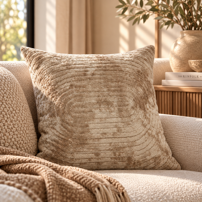 Light en Living Kussen 45x45 cm RUHLA beige