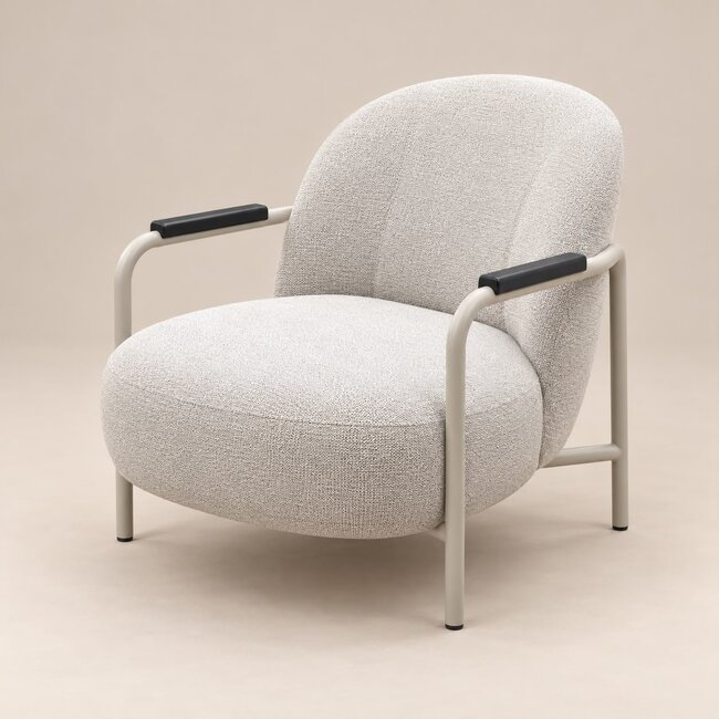 WoonMax Showroommodel Fauteuil Lenzie - Sneak Beige