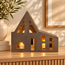 Light en Living Ornament 31x13x27 cm TRAMORE bruin