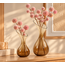 Light en Living Vaas deco Herley bruin - 2 maten