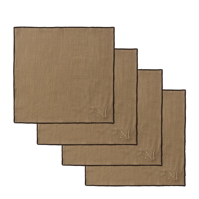 Riviera Maison Servet set  van 4 Elegance