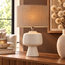 Light en Living Lampvoet 22,5x14,5x39 cm GANDORO keramiek mat crème