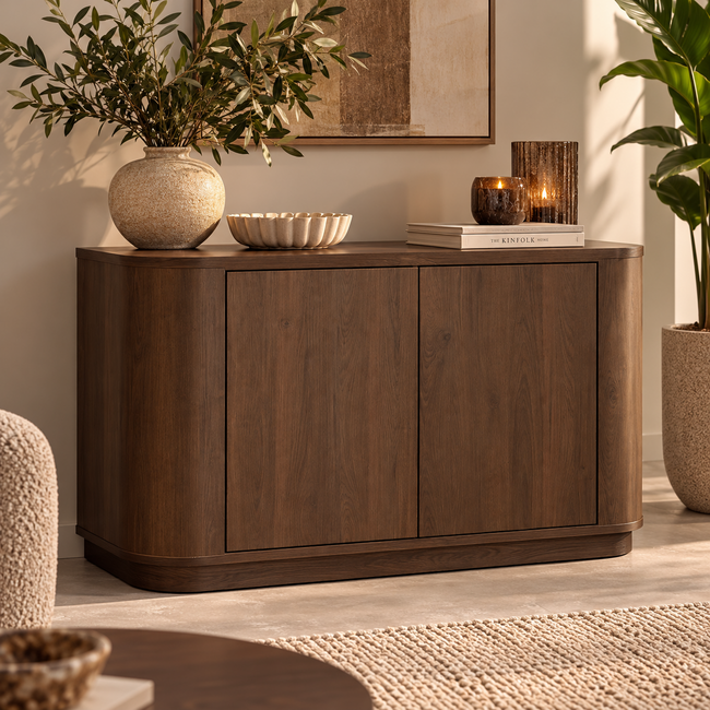 WoonMax Taverne dressoir 2 deurs 143 cm - Brown Oak