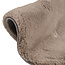 Richmond Interiors  Vloerkleed Saifo furry 160Ø Zand