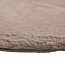 Richmond Interiors  Vloerkleed Saifo furry 160Ø Zand