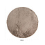 Richmond Interiors  Vloerkleed Saifo furry 160Ø Zand