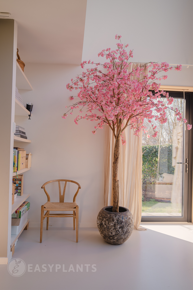 Künstlicher Baum Kirschblüte rosa 240 cm - Easyplants | Kunstbäume
