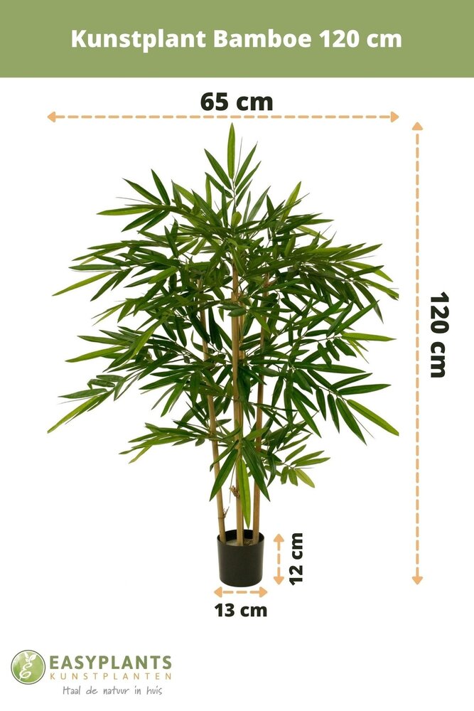 Künstliche Pflanze Bambus 1,20m | Easyplants - Easyplants
