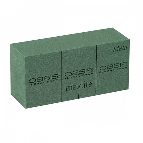 Oasis Blok / Blomsterskum 23 cm x 12 cm x 8 cm