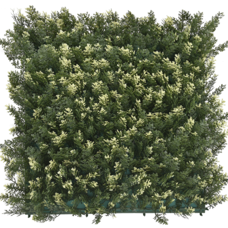 Kunstig Plantevæg Nåletræ 50x50 cm UV