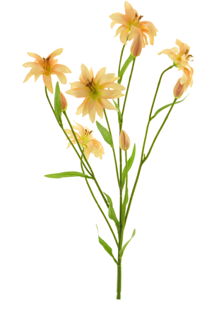 Kunstig blomst Wilde Lelie 94 cm fersken