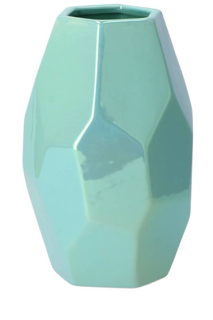 Daira vase aqua blå 13 x 20 cm