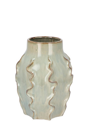 Tirana vase lysegrøn 20 x 26 cm