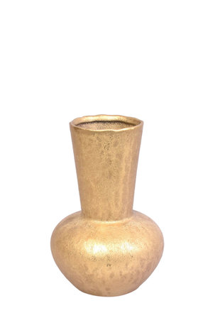 Jeddah vase guld 14 x 19 cm