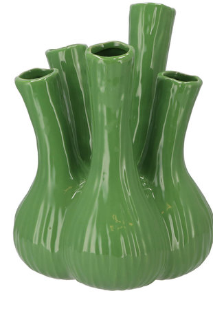 Aglio vase mørkegrøn 26 x 35 cm