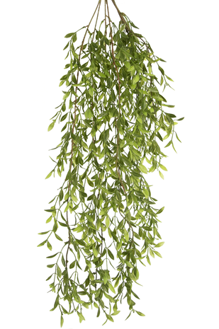 Kunstig hængeplante pileblad 85 cm