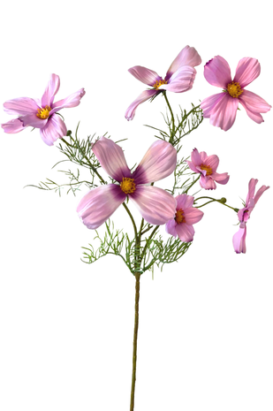 Kunstig blomst Cosmos 74 cm pink