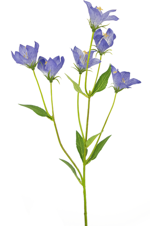 Kunstig blomst Lisianthus 62 cm blå