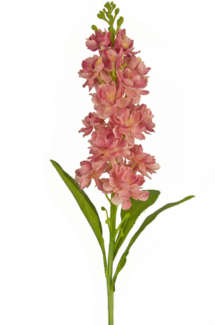Kunstig blomst Violier 78 cm pink