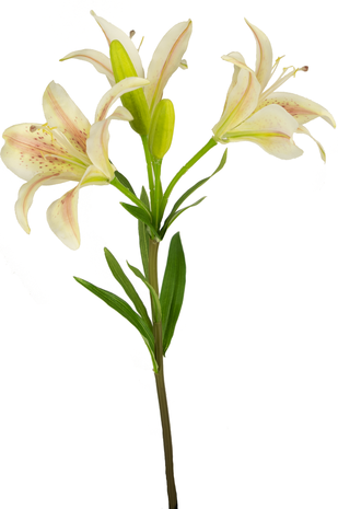 Kunstig blomst Asiatic Lily 66 cm pink