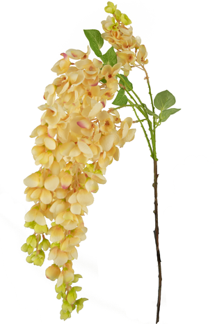 Kunstig blomst Bougainvillea 115 cm creme
