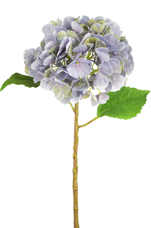 Kunstig Hortensia Deluxe 55 cm lilla