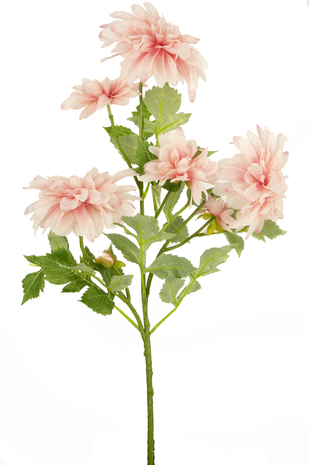 Kunstig blomst Dahlia 60 cm pink