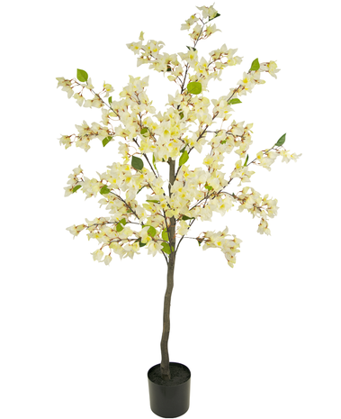 Kunstig plante Bougainvillea 150 cm hvid