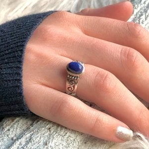 Lapis lazuli ring clearance price