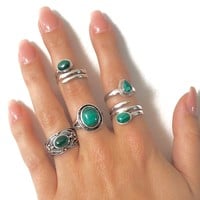 Malachiet ring Esmeralda