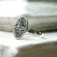 Zilveren ring Ananda