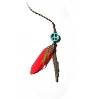 Ketting Peace Feather