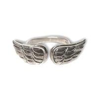 Zilveren ring Angel