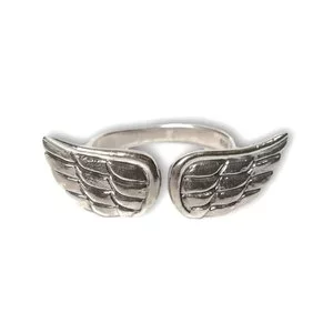 Zilveren ring Angel