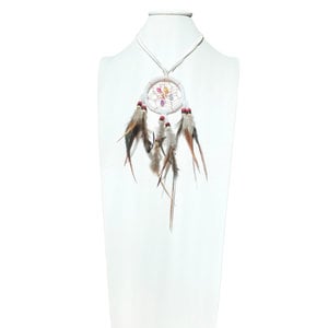 Dreamcatcher Feather ketting Ibiza